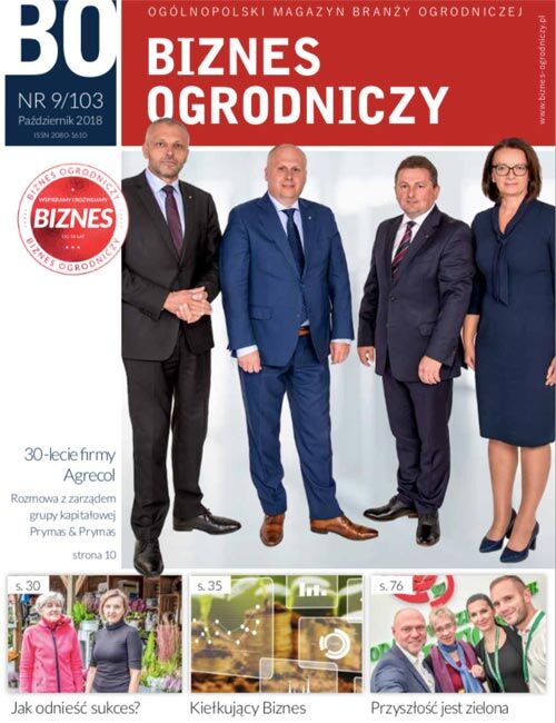 Biznes Ogrodniczy - październik 2018