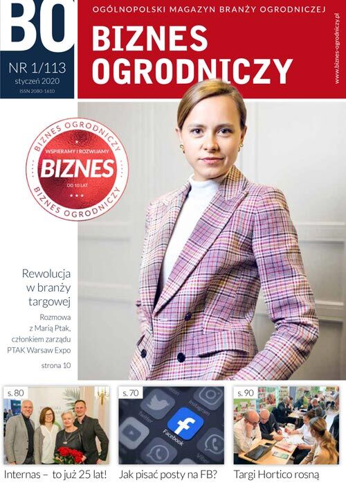 Biznes Ogrodniczy - styczeń 2020