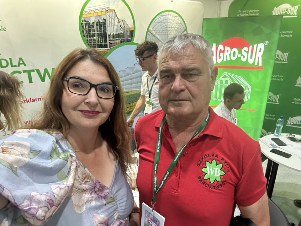 Włodzisław Barcikowski odwiedza targi