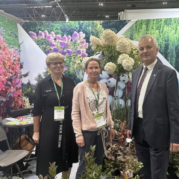 Andrzej Kujawa na swoim stoisku