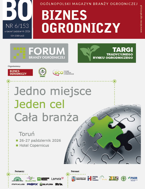 Biznes Ogrodniczy – wrzesień/październik 2026